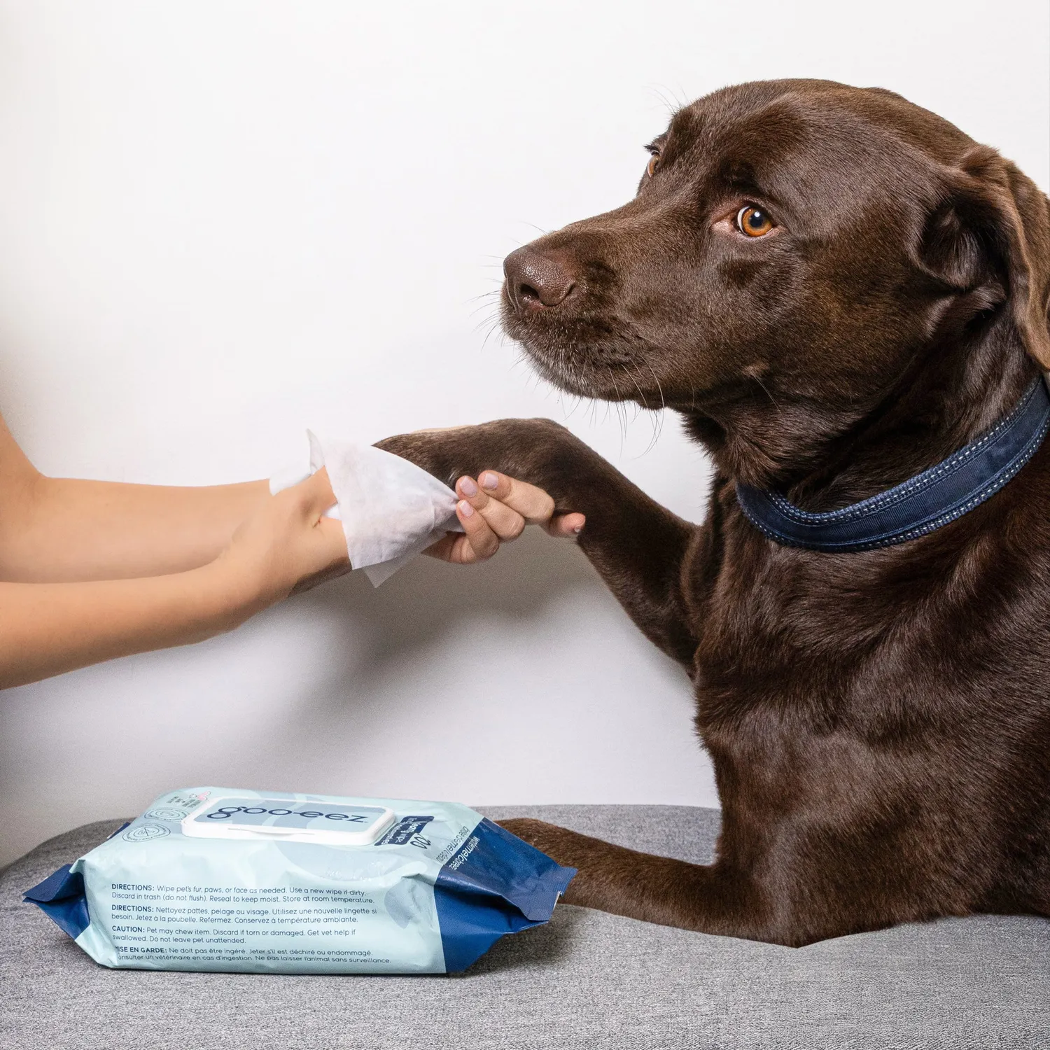 Goo-eez Premium rense-servietter til hund 100 stk