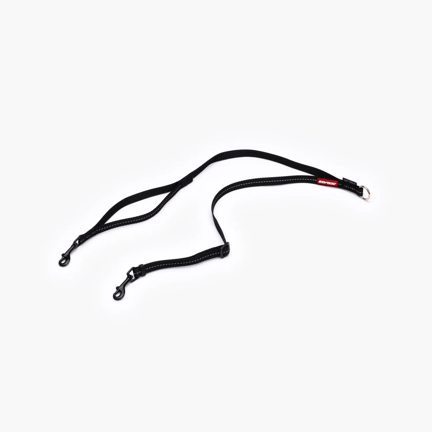 EzyDog Soft Touch Coupler Lite kobbel sort 35-60 cm
