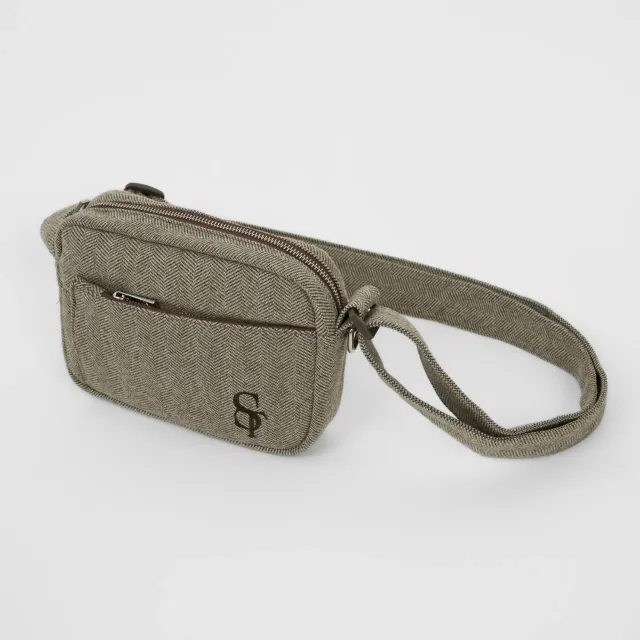 Staey Elma gåtaske Mocca 22 cm crossover