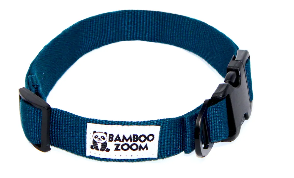 Bamboo Groom Bamboo Collars hundehalsbånd Medium Sort