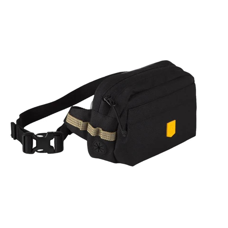 Woolly Wolf Alpha 360 hoftetaske sort reflekterende