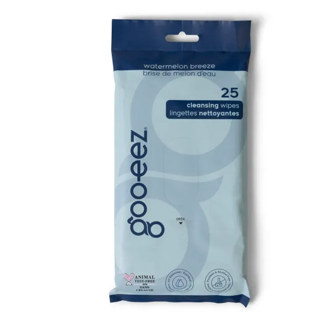 Goo-eez Travel Size rense-servietter til hund 25 stk