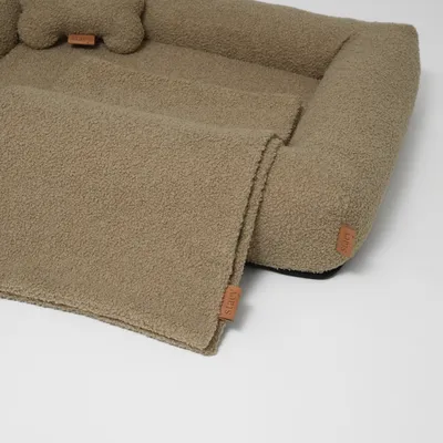 Staey hundetæppe oat bouclé 80x60 cm blødt