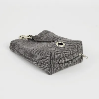 Staey Elma godbidstaske Dusty Blue – med poseholder