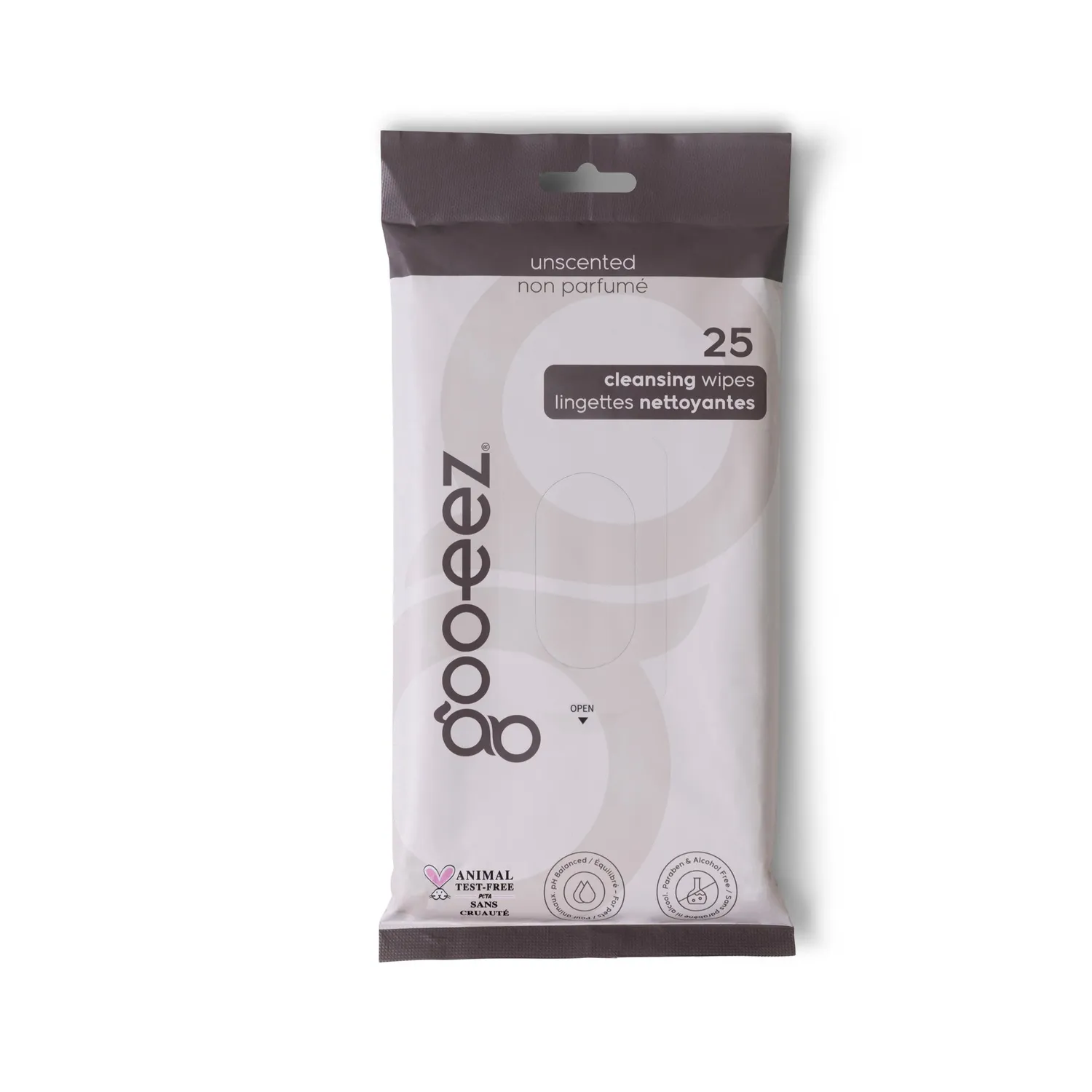 Goo-eez Travel Size rense-servietter til hund 25 stk