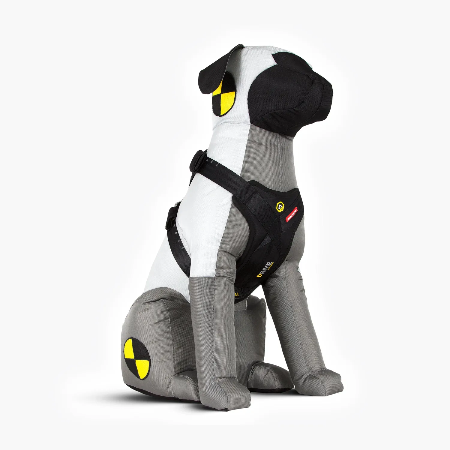 EzyDog Drive bilsele sort med selestropper