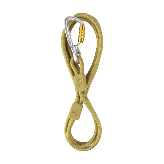 Woolly Wolf Rope Leash Thin hundesnor pistacie 8 mm