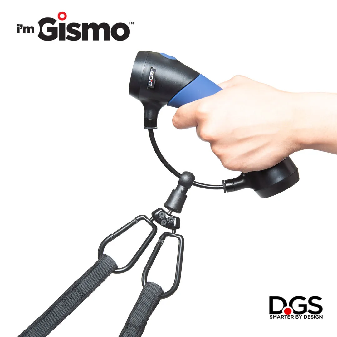 Dog Gone Smart Gismo Dual Leash karabin til 2 hunde
