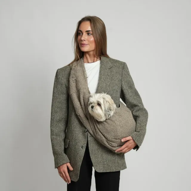 Staey Ava hvalpetaske teddy til 8 kg
