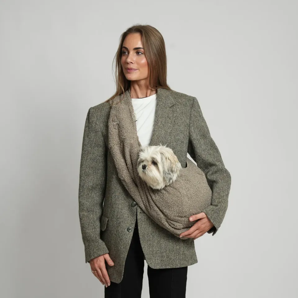 Staey Ava hvalpetaske teddy til 8 kg
