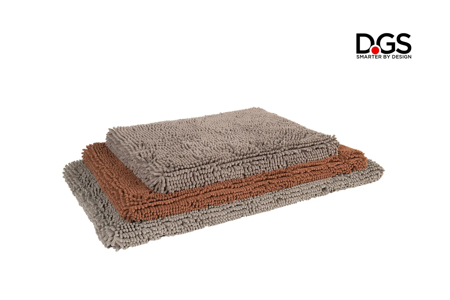 Dog Gone Smart Dirty Dog Cushion hundemåtte grå Large