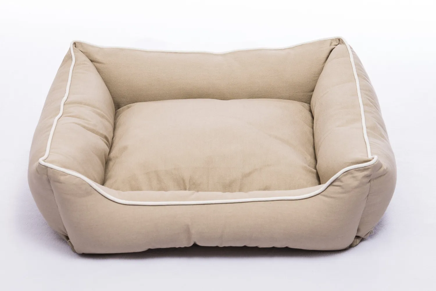 Dog Gone Smart Cotton Canvas Lounger hundeseng M sand bomuld