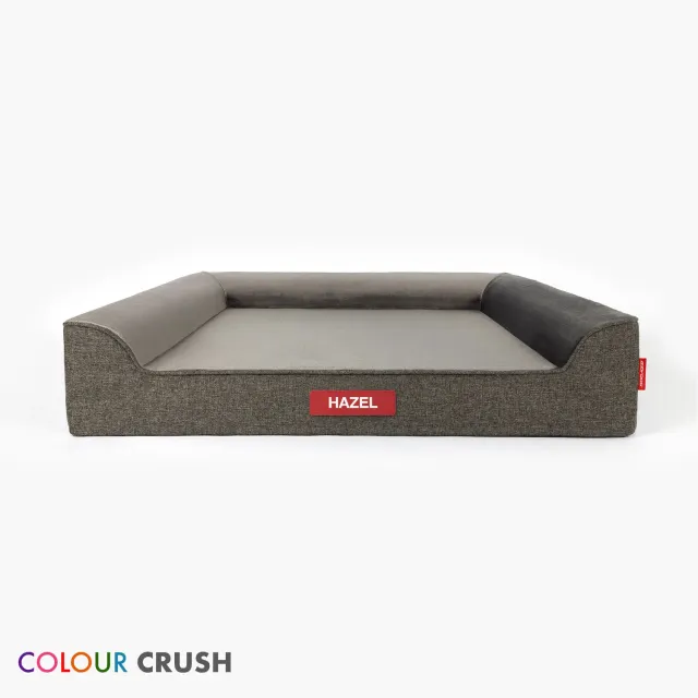 EzyDog Next Gen Ortho Lounger hundeseng charcoal M memory