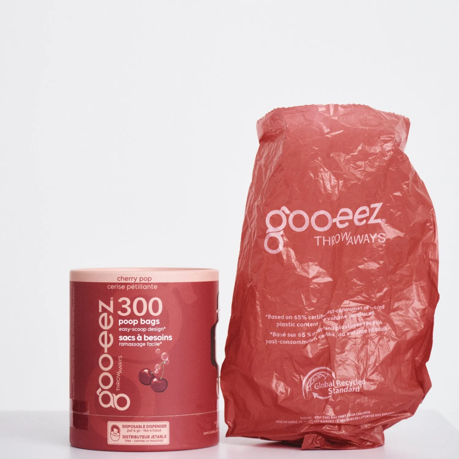 Goo-eez Throwaways hundeposer 300 stk løse