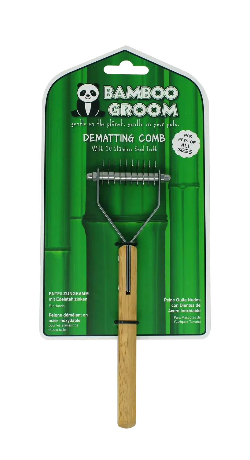 Bamboo Groom filtekam 10 tænder udredning