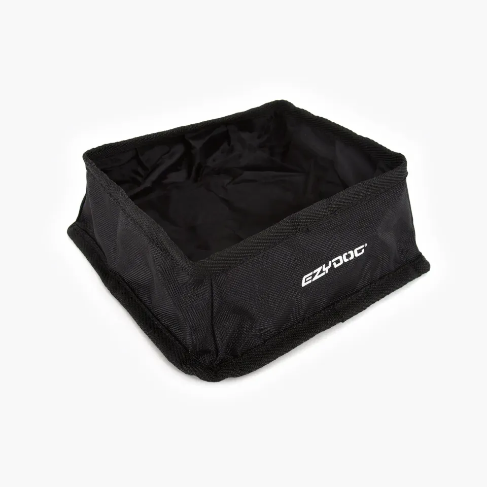EzyDog Fold-A-Bowl rejseskål sort S sammenfoldelig