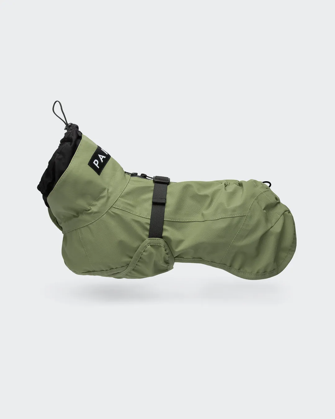 Paikka Reflective Shell Jacket Olive refleksjakke