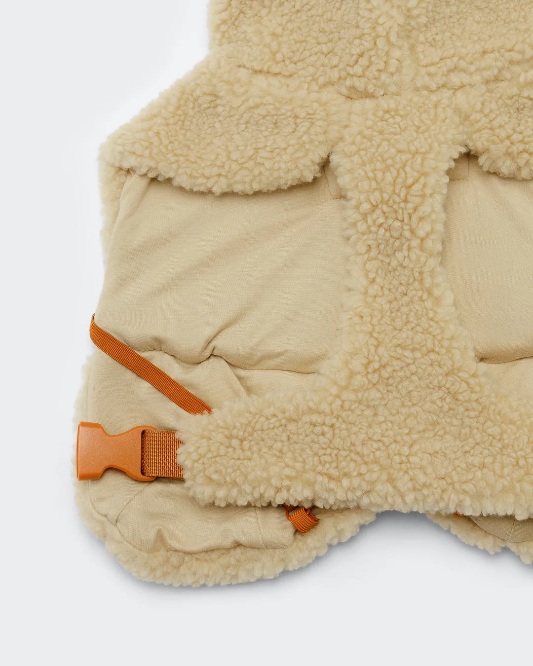 Paikka Sherpa shirt taupe varm hundetrøje