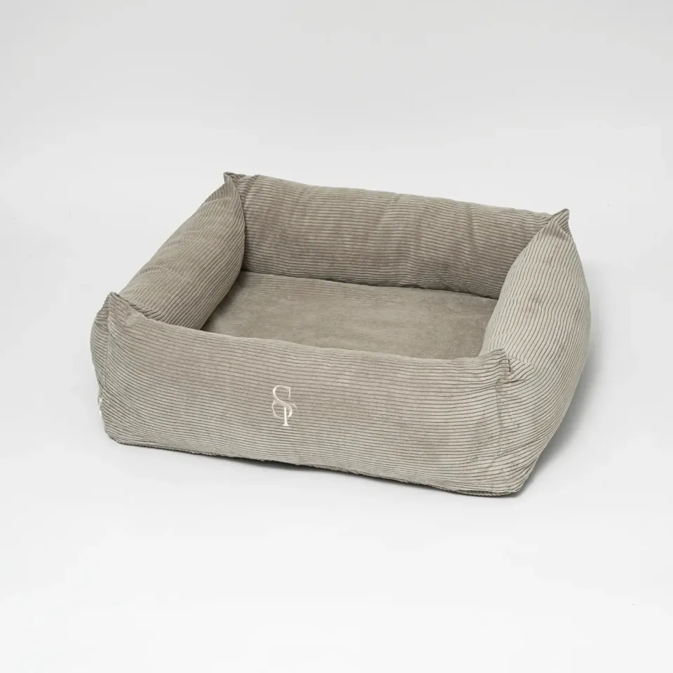 Staey Vera hundeseng Dune Corduroy memory foam