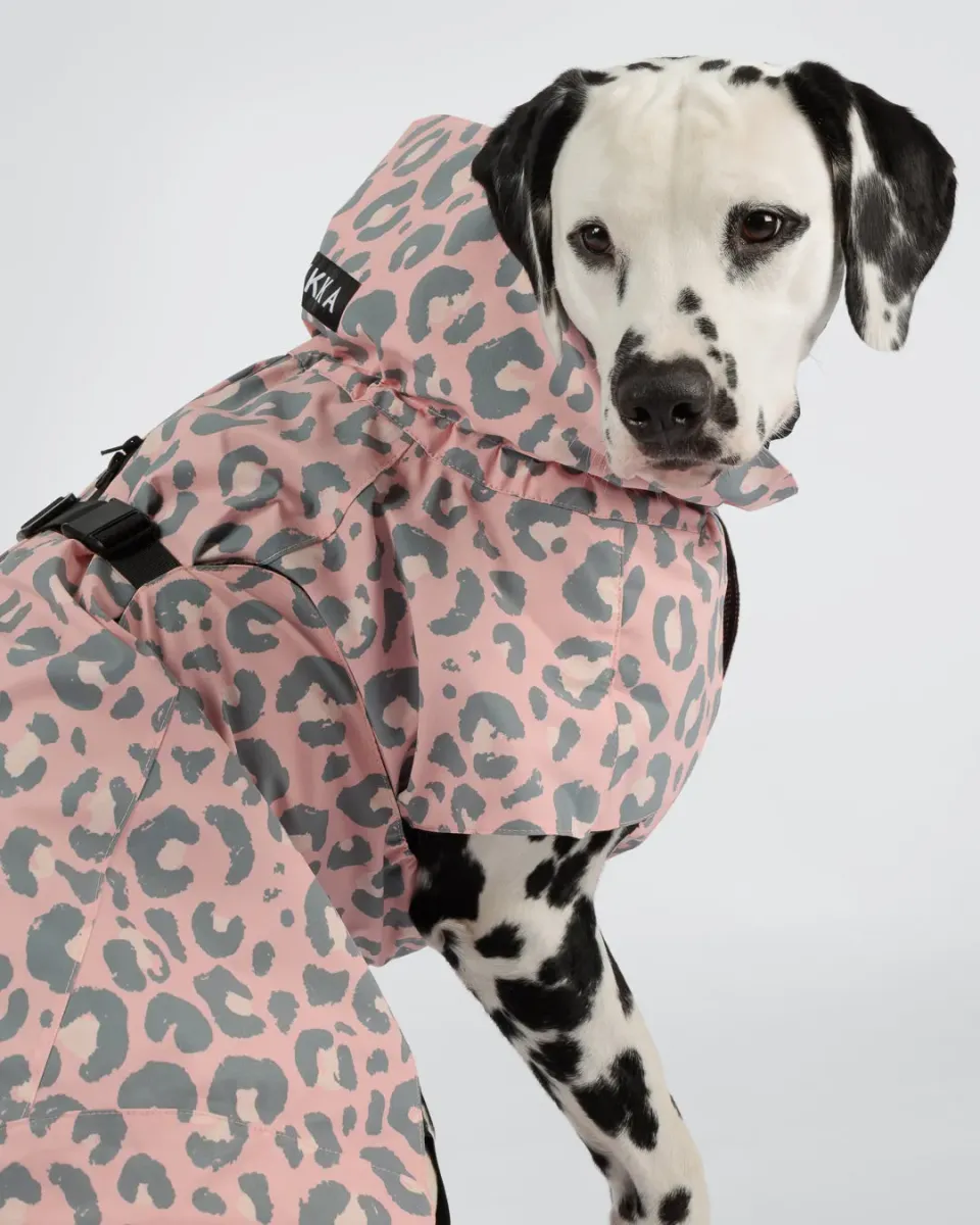 Paikka Visibility Raincoat regnjakke pink leo reflekterende