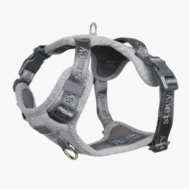 Staey Elma hundesele Dusty Blue polstret Y-sele
